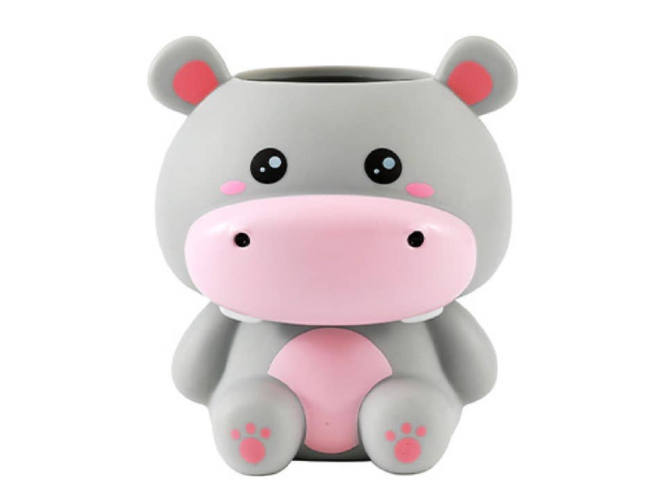 3D Hippo Pen Holder