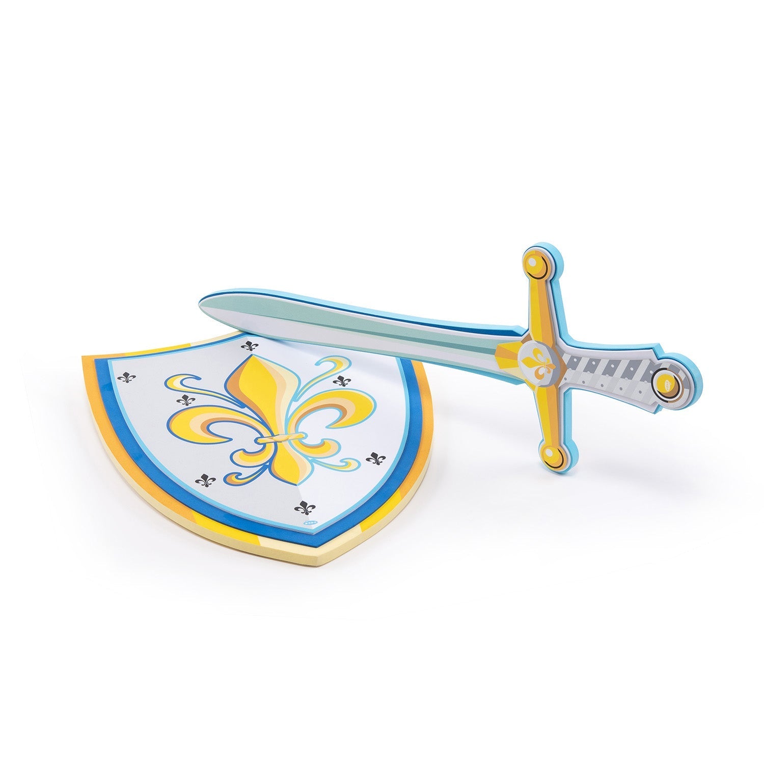 Bouclier Fleur de Lys Papo - accessoire de déguisement