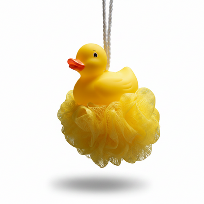 Gelber Enten-Duschschwamm