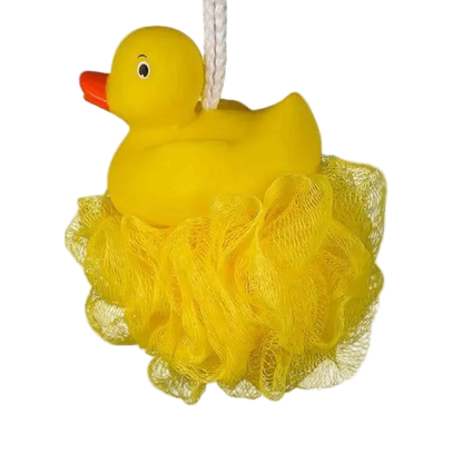 Gelber Enten-Duschschwamm