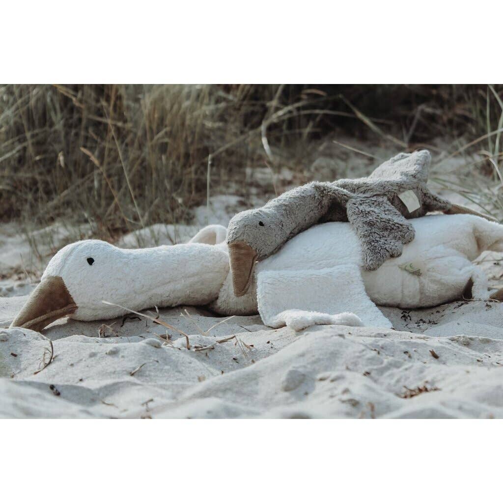 Animal en peluche Oie petite | gris