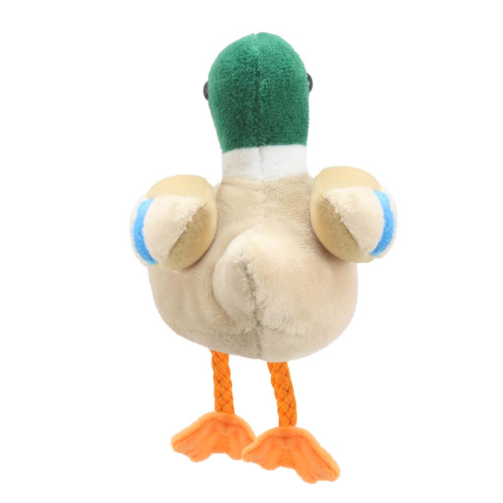 Peluche Canard colvert – Marionnette à doigts