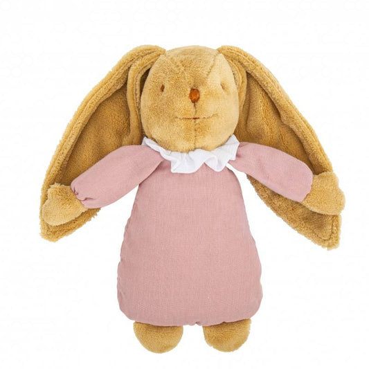 Rabbit Angel's Nest Musical Comforter - Organic Cotton pink