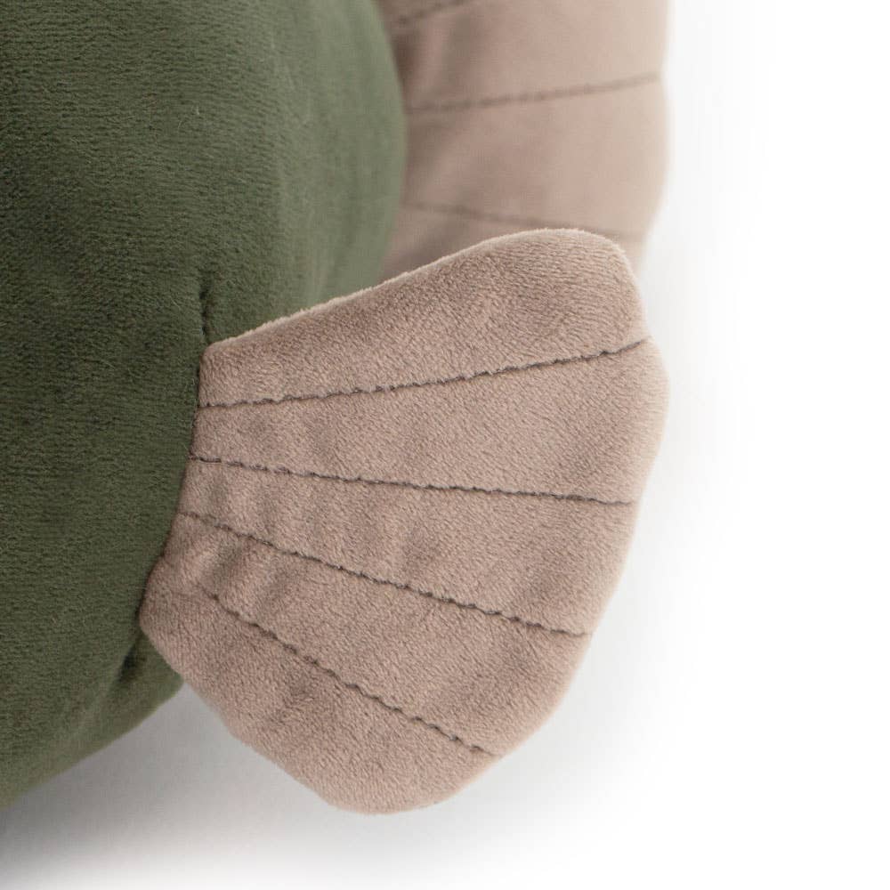 Grünes Tiefseefisch-Plüschtier, 35 cm