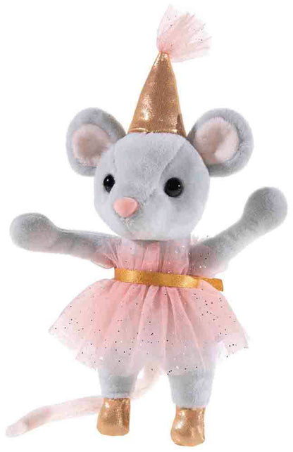 Peluche Souris Partymaus (3 tenues possibles) - 18 cm