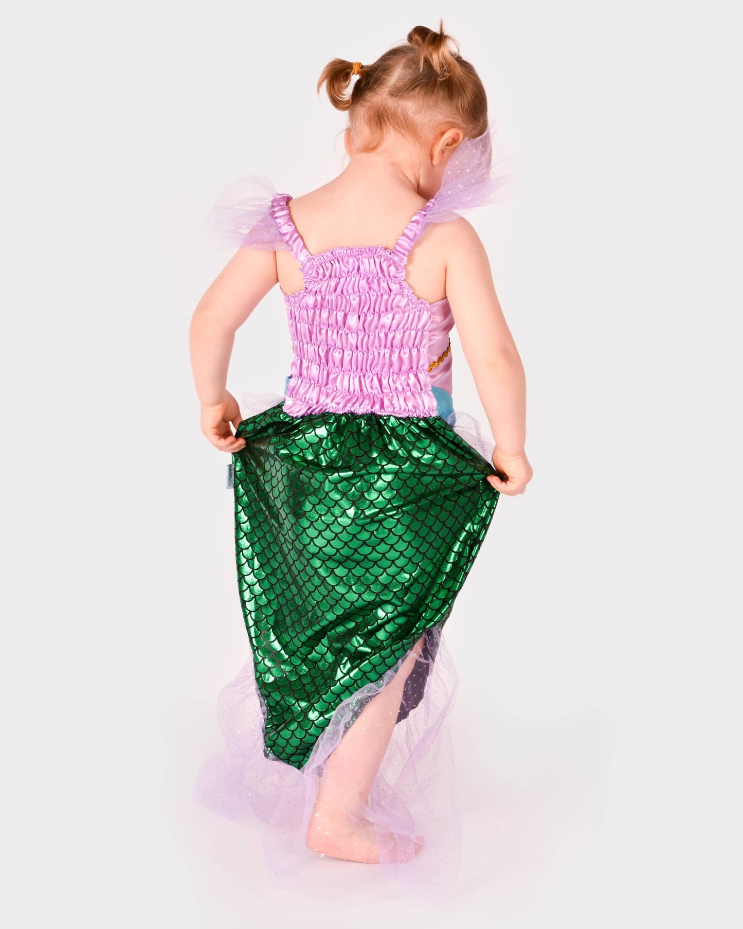 Mermaid dress 110-116 cm for children aged 4-6 years