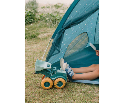 Grüner Strandbagger