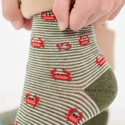 Chaussettes Enfant Animaux - Crabe