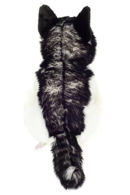 Sitzendes Husky-Plüschtier