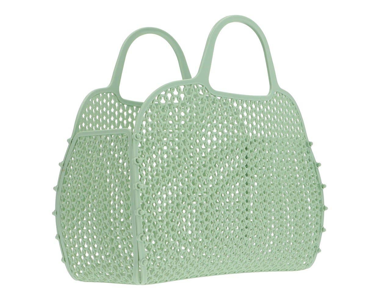 Sac Rétro Vintage Vert Sauge