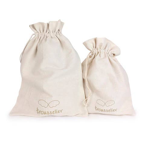 Lapin Nid D'Ange Doudou Avec Hochet - Coton Bio vieux rose