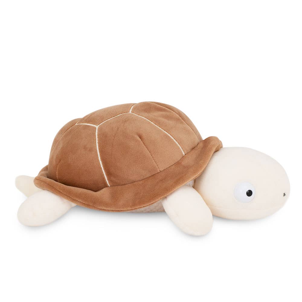 Peluche tortue marron 30 cm