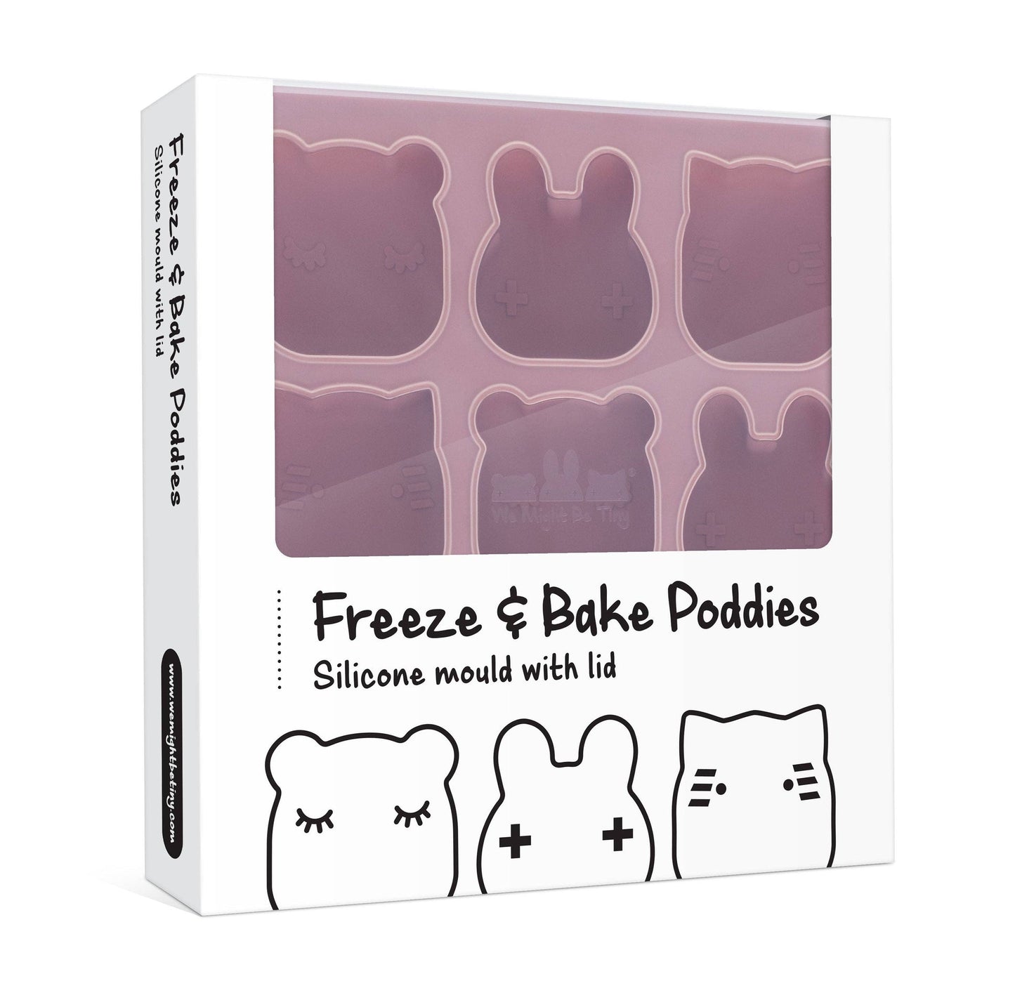Freeze & Bake Poddies® - Dusty Pink