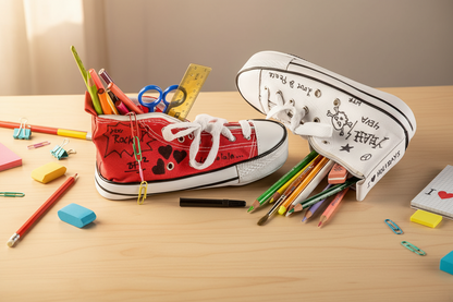 Red Donkey Doodle Schuh-Set