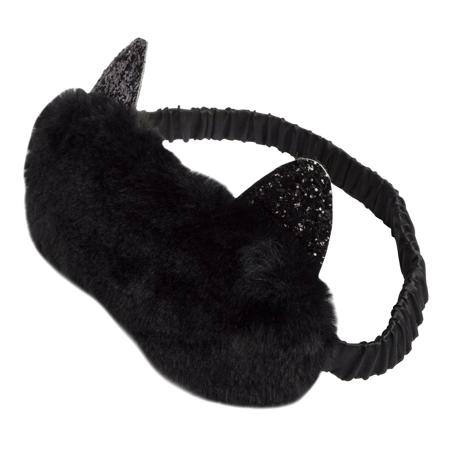 Peluche chat Masque de sommeil – chat noir