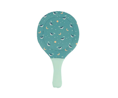 Neopren-Strandschläger Wal Teal mit Ball