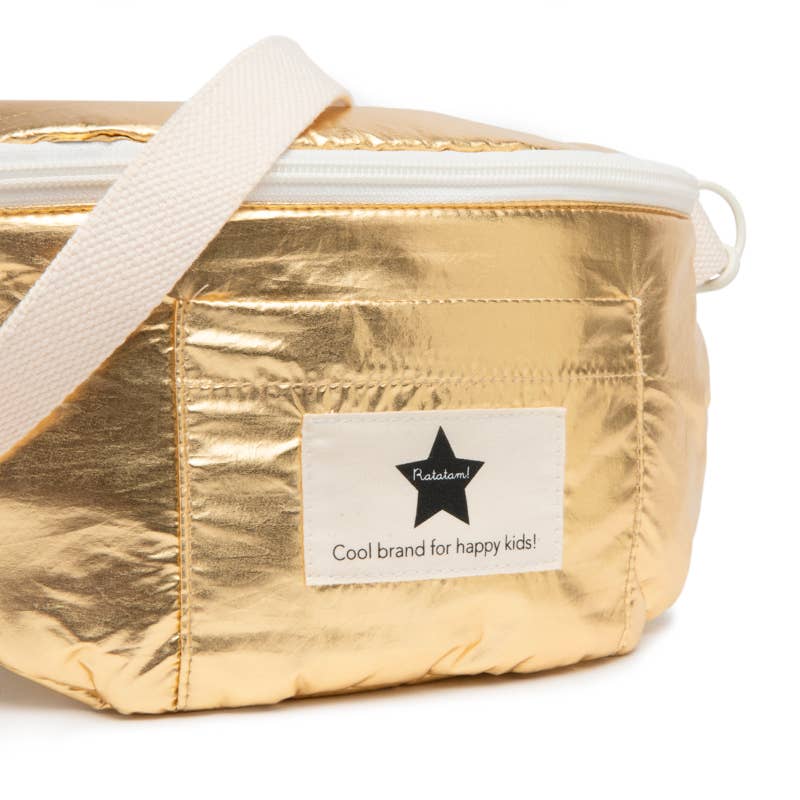 Metallic-Gürteltasche für Kinder