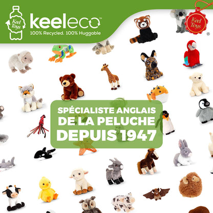 Peluche Vache Highland Debout – 30 cm – Keeleco