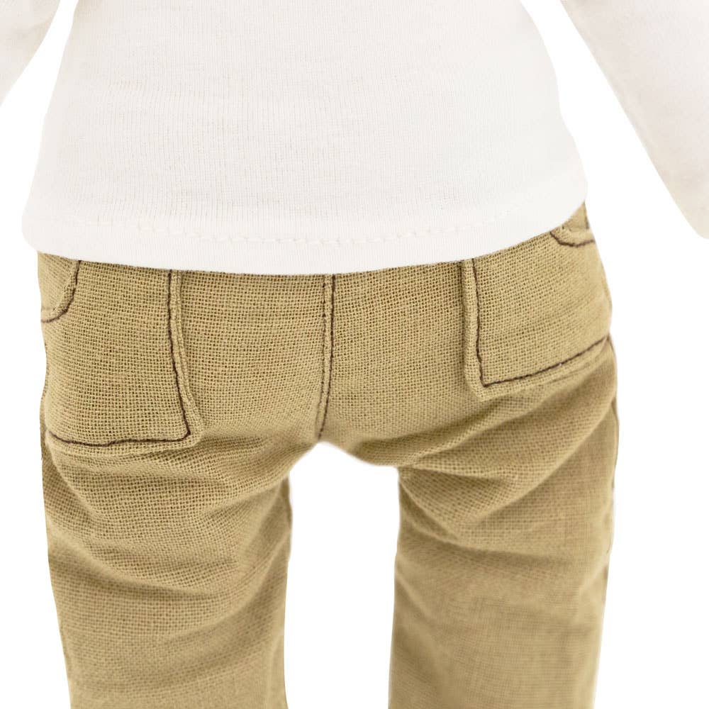 Plüschtier aus Baumwolle, Cotti Motti, Simon der Löwe (30 cm) - ab 0 Jahren