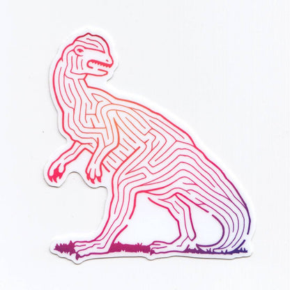 Sticker Dinosaurier-Labyrinth