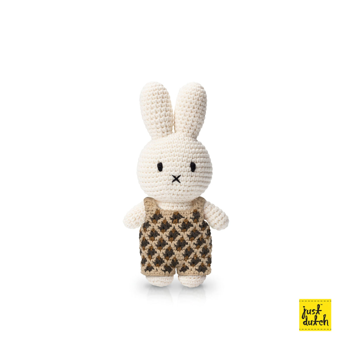 Peluche en Crochet Lapin Miffy - Salopette Multicolore