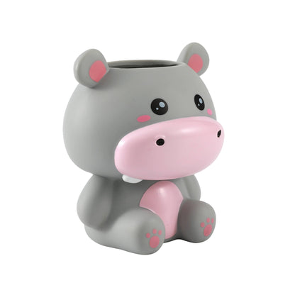 3D Hippo Pen Holder