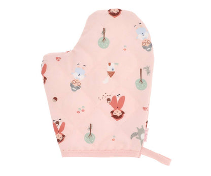 Rotkäppchen-Set mit Schürze und Topflappen