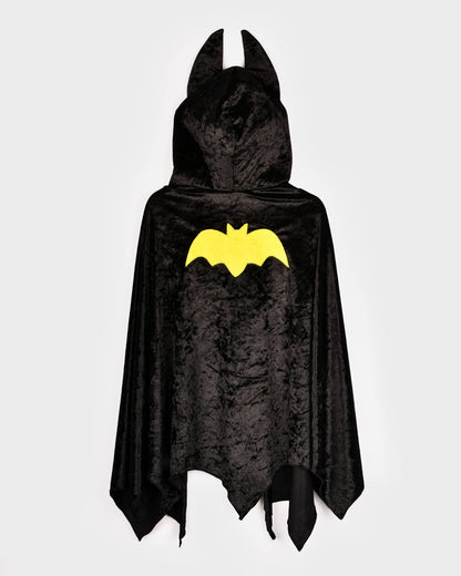 Black velvet bat cape 98-128 cm 3-8 years