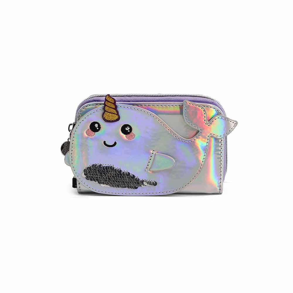 Portefeuille Oh My Pop! « Narval » – Argent