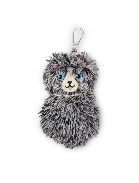 porte cles peluche chat doux bitten