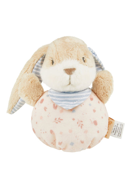 Doudou Lapin Hanni avec hochet et papier crépitant – vue 7