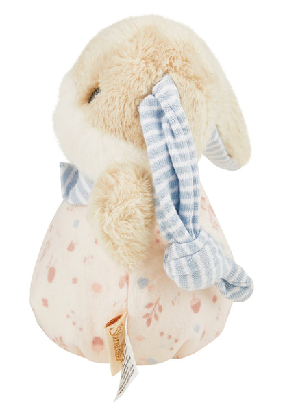 Doudou Lapin Hanni avec hochet et papier crépitant – vue 4