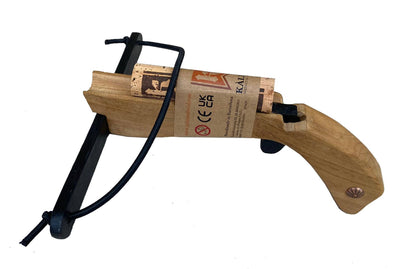 Armbrust Mini, schwarz + 2 Korkgeschosse