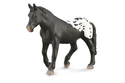 Collecta Chevaux (1:20 XL): JUMENT SUGARBUSH DRAFT NOIR 15.3x10.9cm