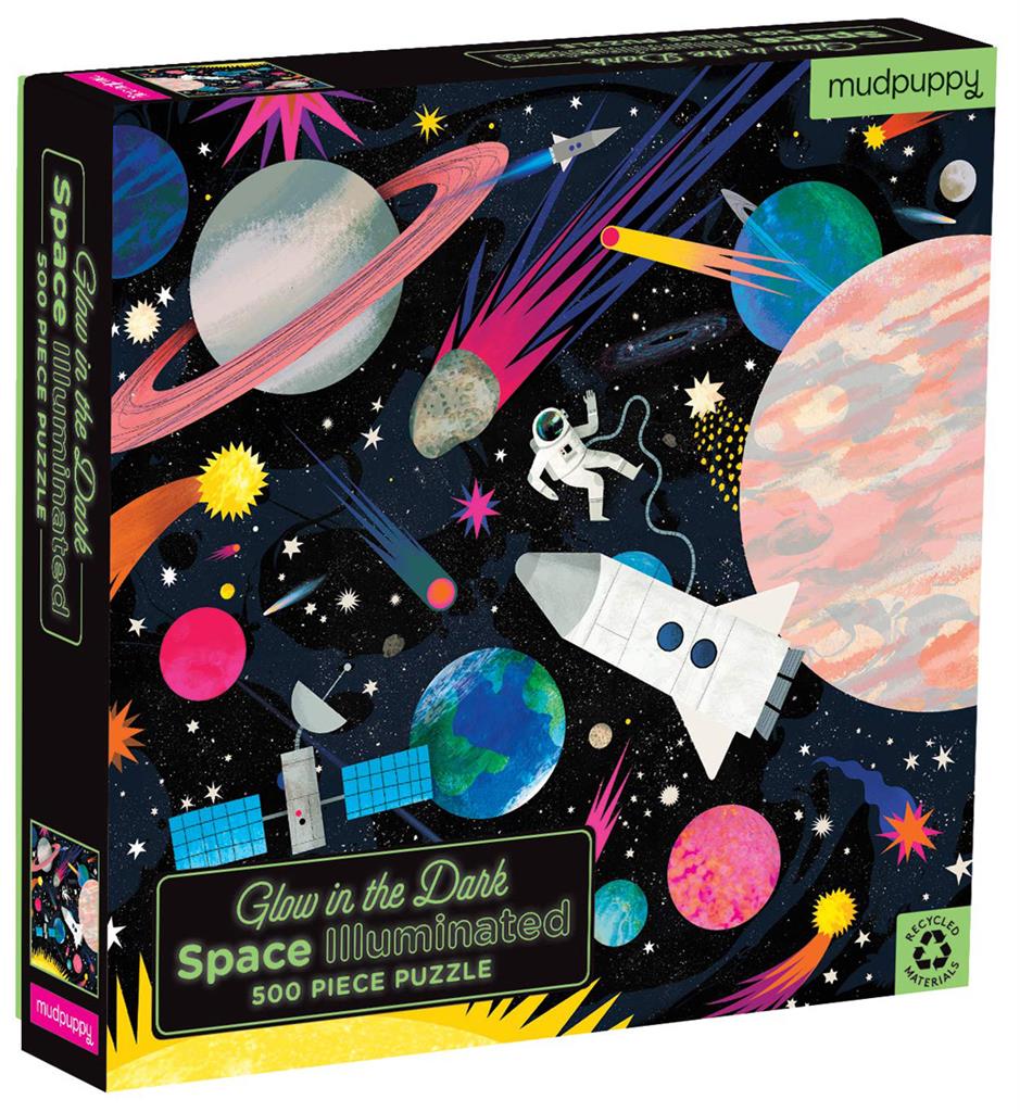 Puzzle L'Espace Glow In The Dark 500p