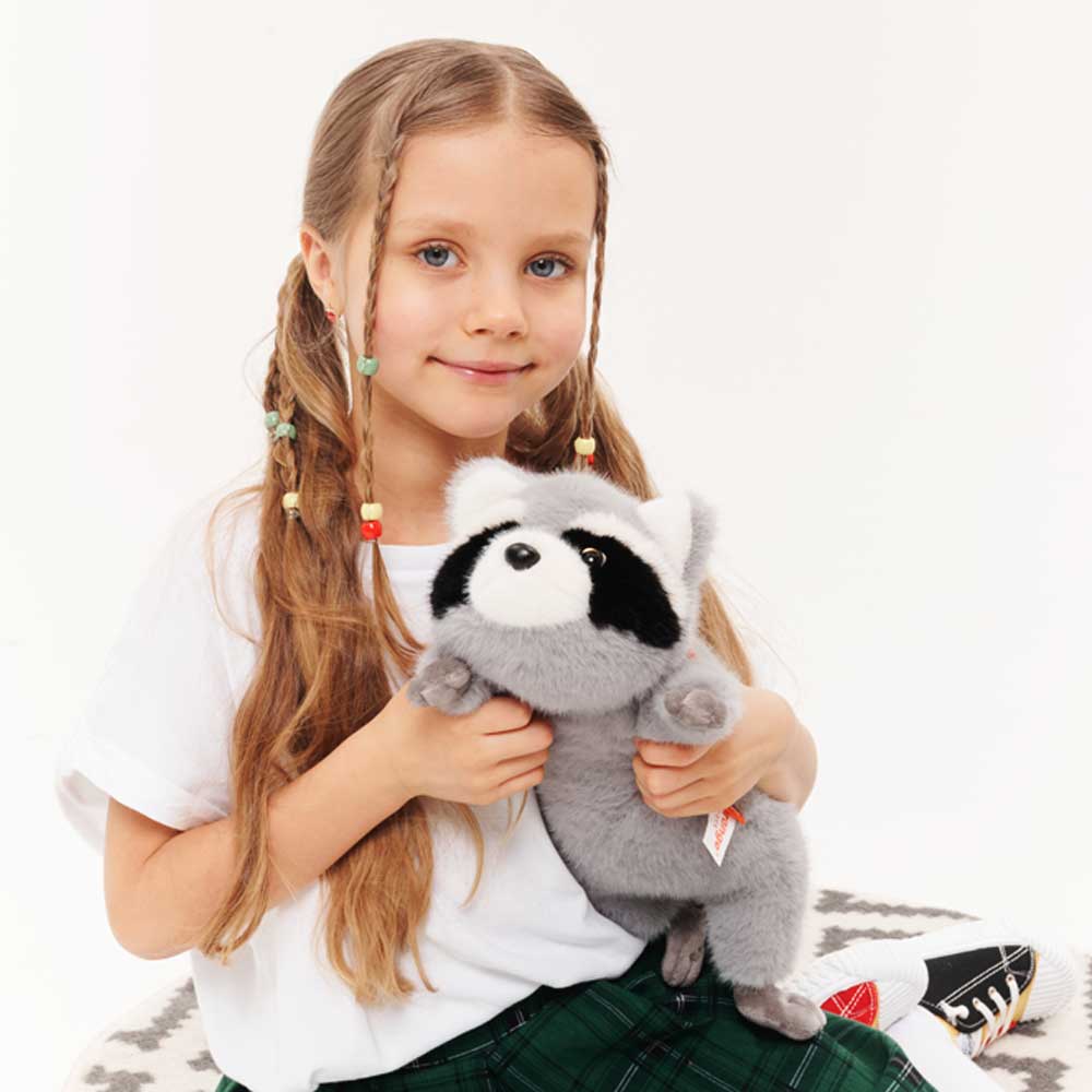 Ultraweiches Waschbär-Plüschtier (38 cm) - ab 0 Jahren