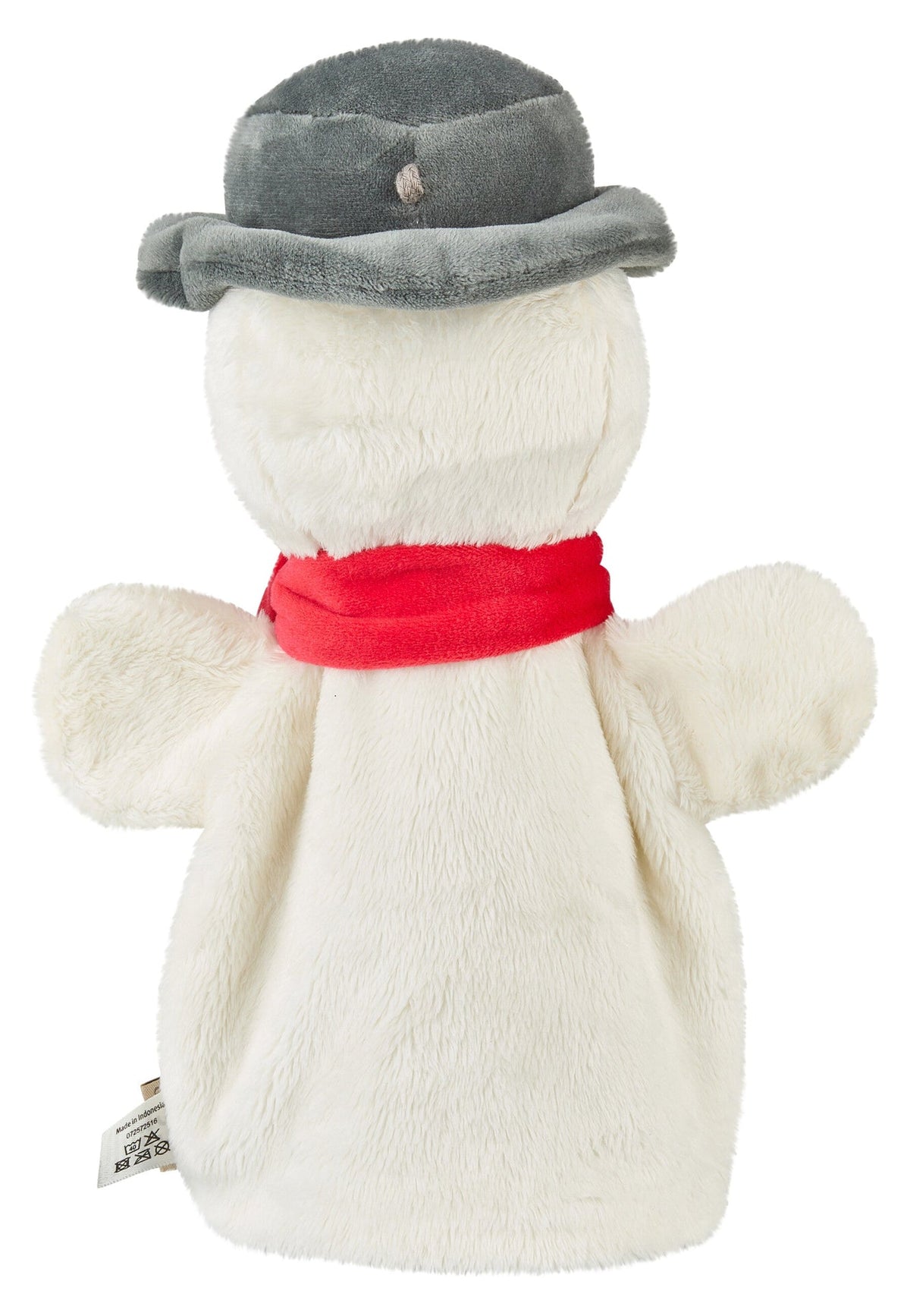 Marionnette à main Bonhomme de neige - 27 cm – vue 2