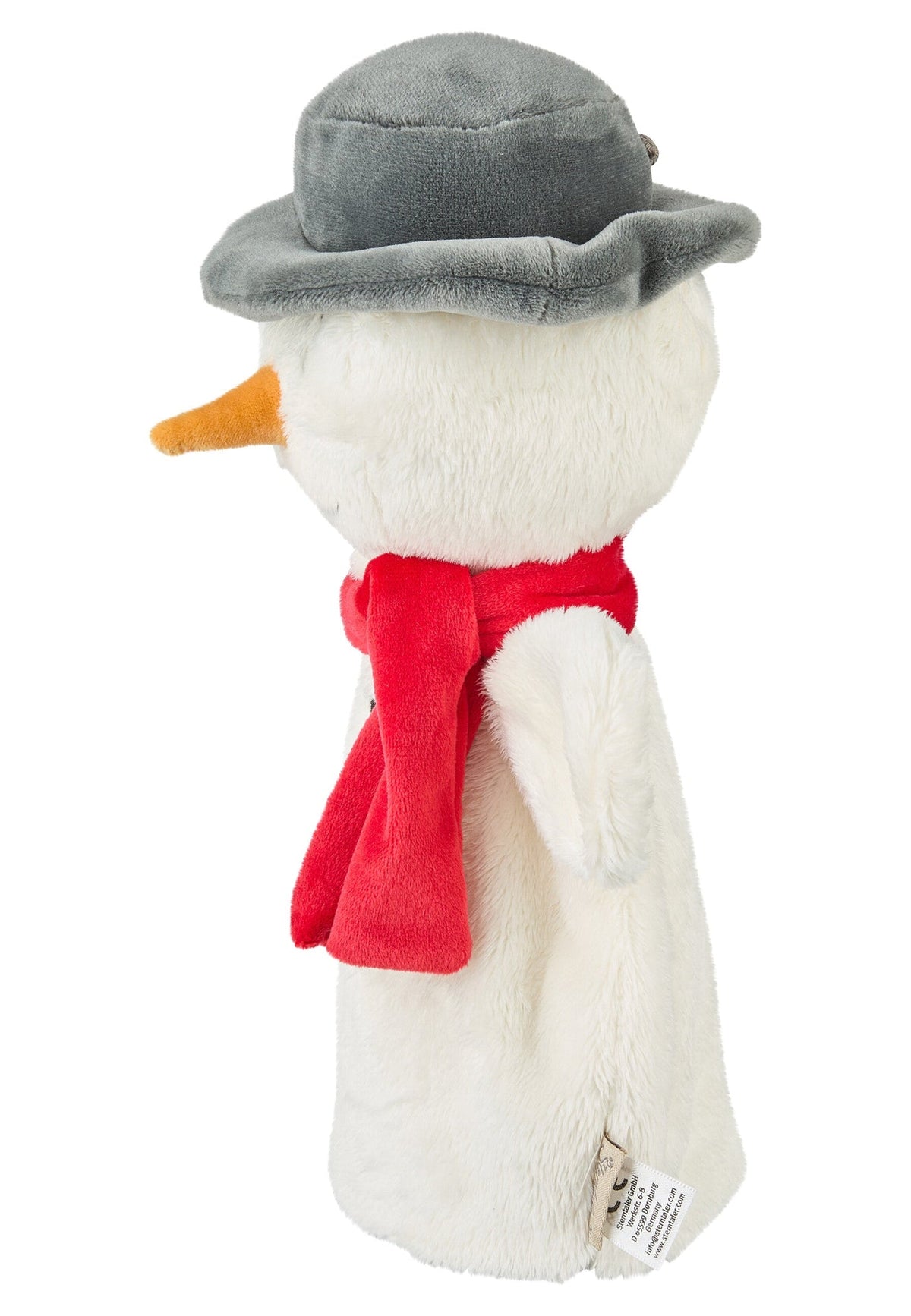 Marionnette à main Bonhomme de neige - 27 cm – vue 4