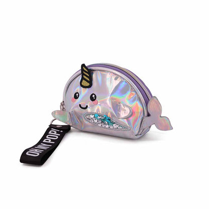 Porte-Monnaie Ovale Oh My Pop! « Narval »