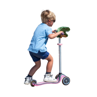 Accessoire tête de T-Rex pour vélo ou trottinette enfant - Wild & Soft