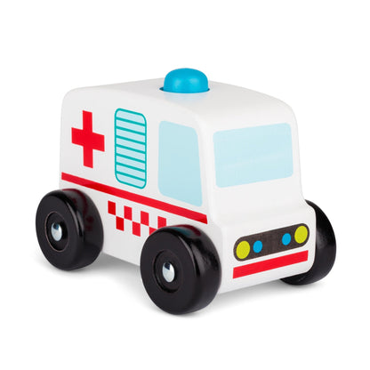 KLANG AMBULANZ UND HOLZSPIELZEUG