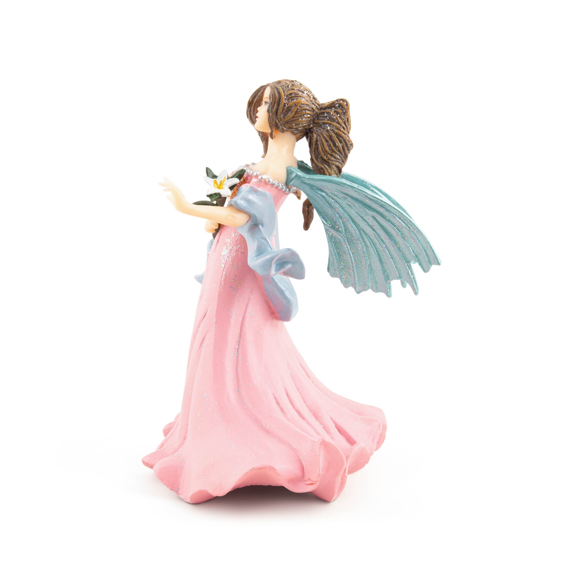 Figurine Elfe rose au lys Papo - personnage féerique
