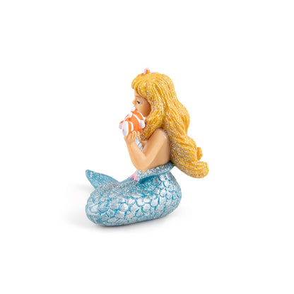 Figurine Sirène argentée Papo - personnage féerique