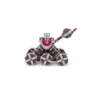 Catapulte rouge Papo - personnage médiéval