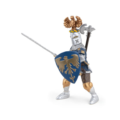Figurine Chevalier bleu au cimier Papo - personnage médiéval