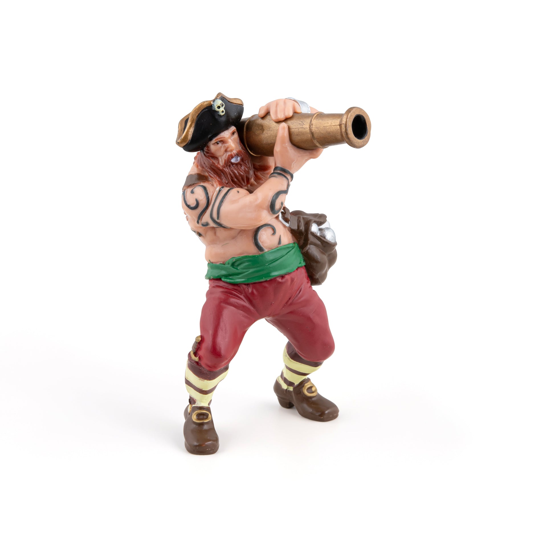 Figurine Pirate au canon Papo - personnage pirate