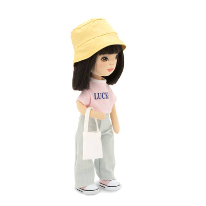 GESCHENKSET: Lilu Jeans Puppe + Schuhe/Accessoires