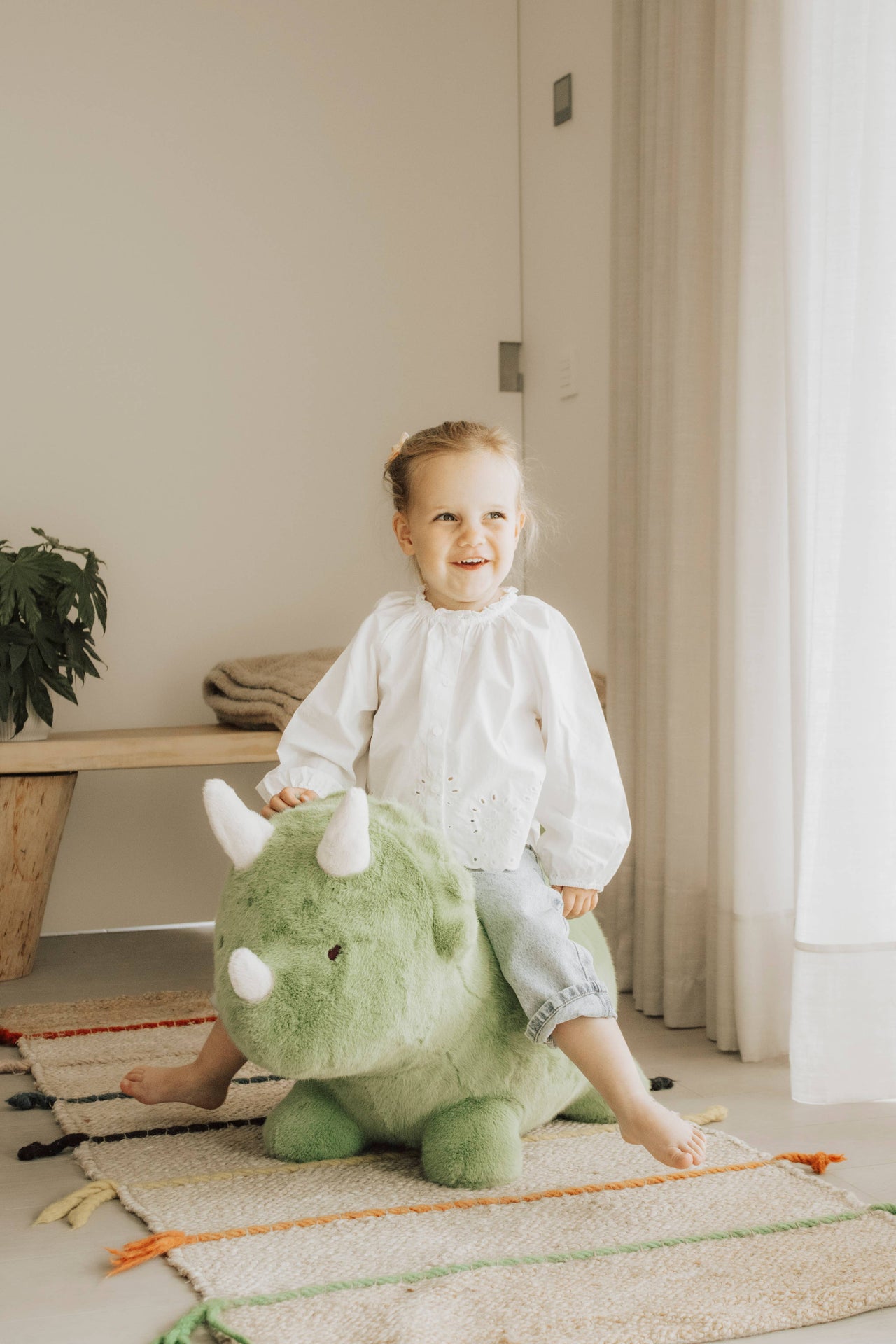 Dinosaure doux et rebondissant - Wild & Soft