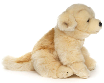 Golden Retriever Puppy Plush Toy, Sitting