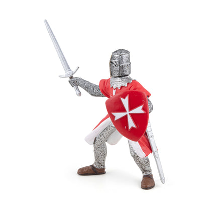 Figurine Chevalier de Malte Papo - personnage médiéval